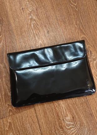 Шкіряна брендова сумка knomo папка для ноутбука нетбука планшета
