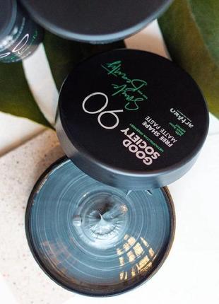 Моделююча паста з матовим ефектом artego good society 90 free shape matte paste 100 мл2 фото