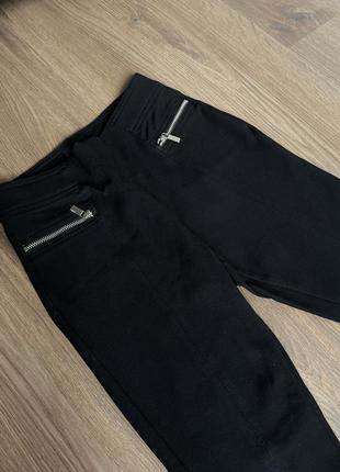 Лосины next с замочками высокая посадка вискоза