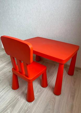 Дитячий столик з стільцем3 фото