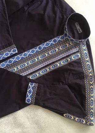 Вышиванка рубашка вышитая украинская сорочка вишита вишиванка8 фото