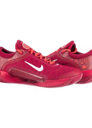 Женские кроссовки nike zoom court nxt cly бордовый 40 (7ddh3230-600 40)