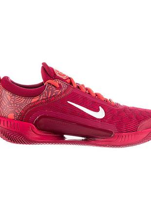 Женские кроссовки nike zoom court nxt cly бордовый 40 (7ddh3230-600 40)2 фото