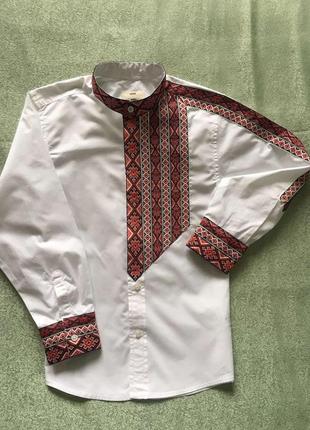 Вишиванка вишита сорочка вышиванка рубашка вышитая украинская4 фото
