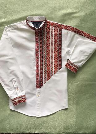 Вишиванка вишита сорочка вышиванка рубашка вышитая украинская6 фото
