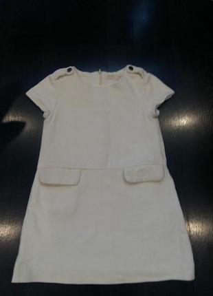 Нарядное платье zara 122 на 6-7 лет