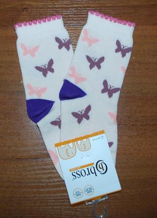 Демісезонні шкарпетки бросс bross 3-5 метелики