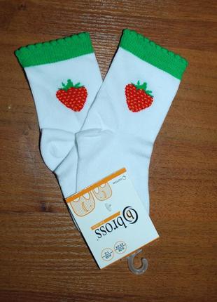 Демисезонные носки 1-3 бросс bross клубника