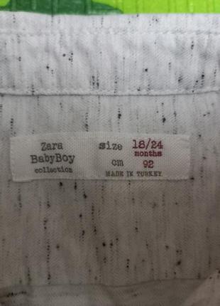 Рубашка zara 3