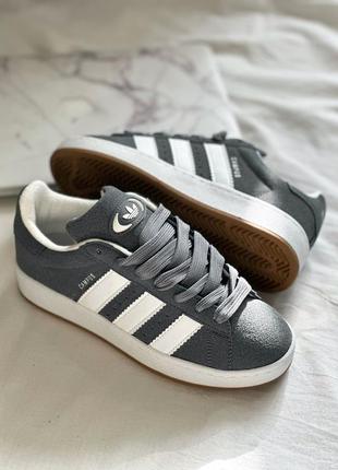 Классные женские кроссовки adidas leonero zalando outlet hours white серые