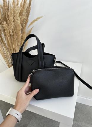 Шикарна чорна сумка3 фото
