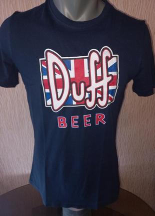 Женская футболка симпсоны the simpsons duff beer