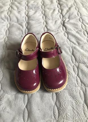 Туфельки clarks 21 размер2 фото