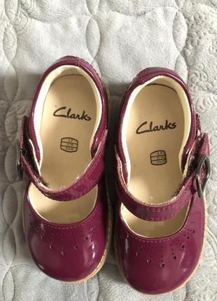 Туфельки clarks 21 размер4 фото