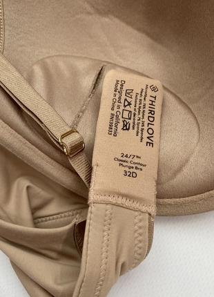 Бюстгальтер thirdlove classic uplift plunge bra (usa) 🇺🇸5 фото