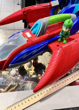 Самолет герои в масках pj masks грег гекко літак герої в масках2 фото