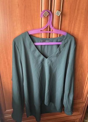 Блуза зеленого кольору
