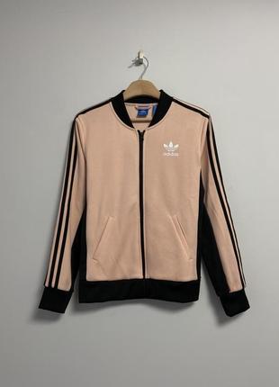 Adidas женская оригинальная олимпийка с большим логотипом