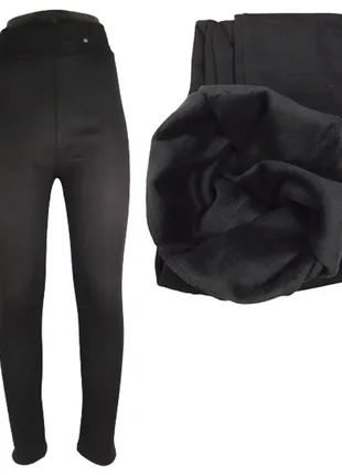 Лосины kimbow р. 5xl50-52, 6xl52-54,7xl54-56 мелкий рубчик на коротком толстом меху