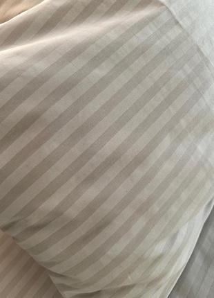 Набор постельного белья бязь gold. двуспальный размер (полоска)5 фото