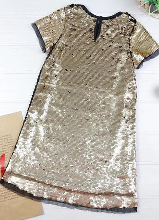 Сияющее платье от primark premium 7-8 лет, 122-128 см.4 фото