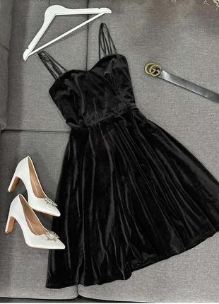 Бархатная мини