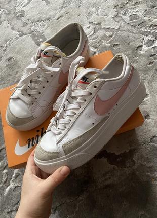 Кроссовки оригинал nike blazer low platform оригінал6 фото