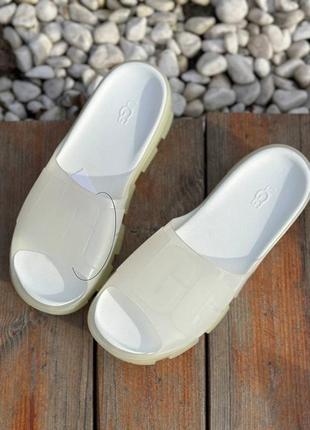 Оригінальні шльопанці ugg jella clear slide