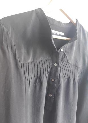 Jarger  шелковая черная блуза,рубашка3 фото