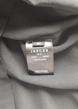 Jarger  шелковая черная блуза,рубашка6 фото