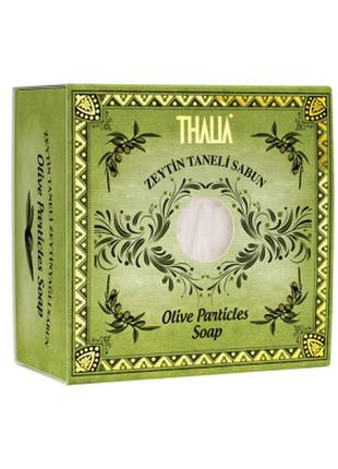 Скрабуюче мило з олією і кісточками оливи thalia, 150 г