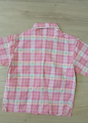 Піжамна кофточка для дівчинки/ піжамка marks and spencer2 фото
