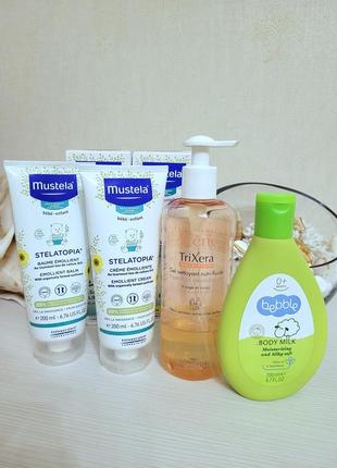 Mustela stelatopia creme and balm5 фото