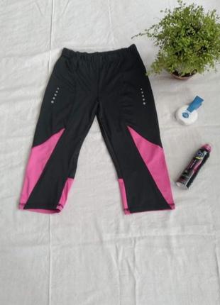 Укорочені спортивні жіночі лосіни легінси бренду crivit sport uk 10-12 rur 38-40