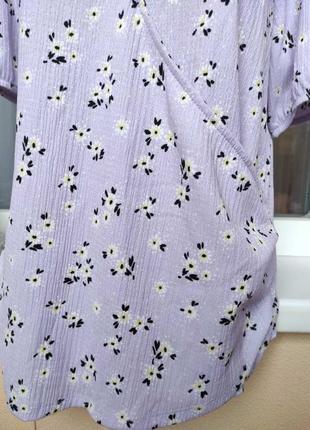 Блуза. блуза лавандового цвета. новая блузка. летняя блузка8 фото