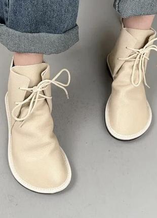 Босоногие ботинки из натуральной мягкой кожи barefoot6 фото