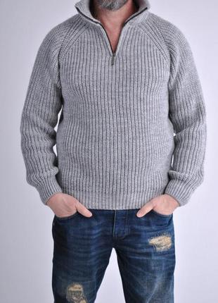 Теплый удобный шерстяной свитер2 фото