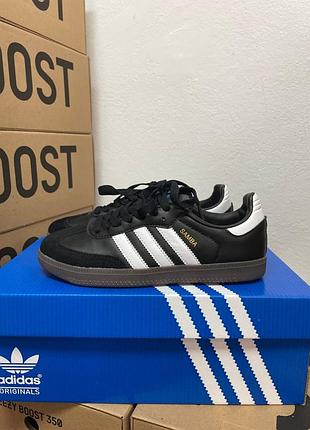 Adidas samba vegan og black кроссовки адидас самба кожаные