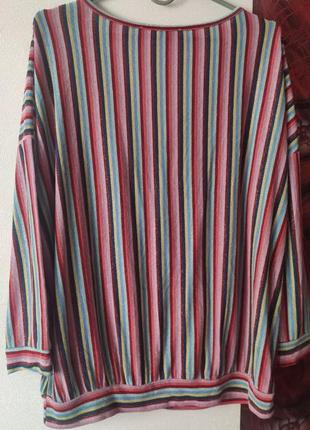 Кофта туника блузка с люрексовой нитью2 фото