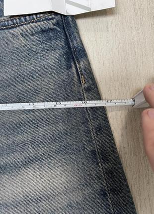 Zara джинсы, новая коллекция с пожелтевшим эффектом9 фото