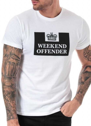 Футболки мужские weekend offender викенд оффендер чоловічі футболки футби футболка