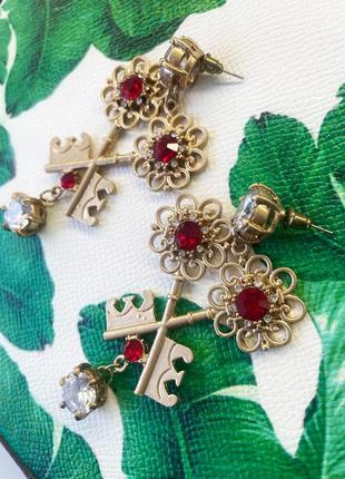 Серьги dolce &amp; gabbana7 фото