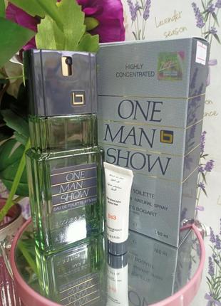 Туалетная вода для мужчин bogart one man show 100 мл + бальзам после бритья 3 мл