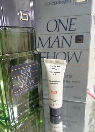 Туалетная вода для мужчин bogart one man show 100 мл + бальзам после бритья 3 мл