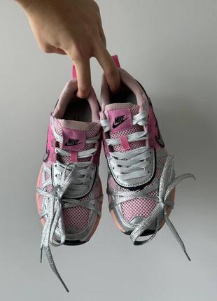 Стильные женские кроссовки nike zoom v2k runtekk pink розовые3 фото