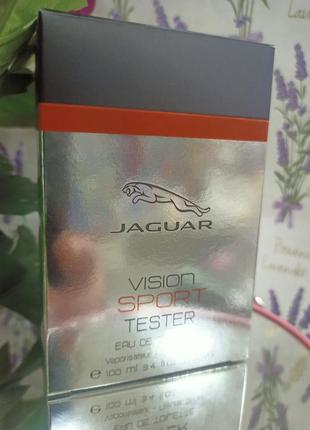 Jaguar vision sport tester 3.4 туалетна вода спрей для чоловіків