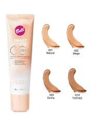 Bell тональний флюд cc cream smart №24 (toffee) 30гр2 фото