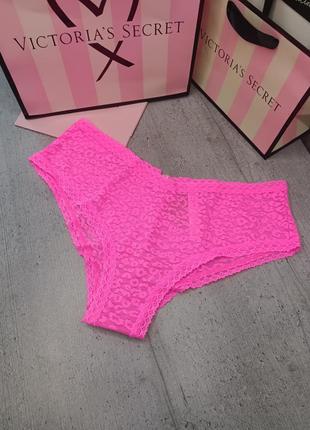 Кружевные трусики wear everywhere cheekster. pink. victoria’s secret. оригинал 🇺🇸4 фото