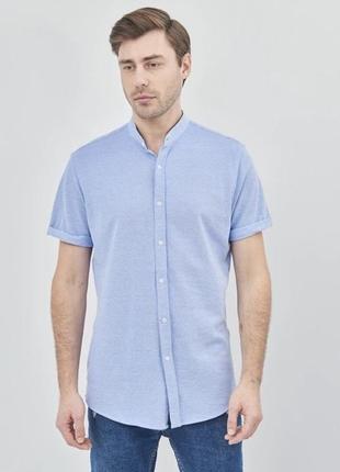 Чоловіча сорочка-теніска з коротким рукавом zara