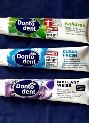 Зубна паста dontodent, 125 мл (германія)1 фото